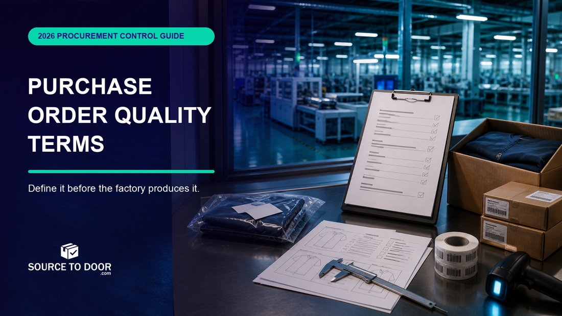 China supplier purchase order quality terms and factory inspection controls