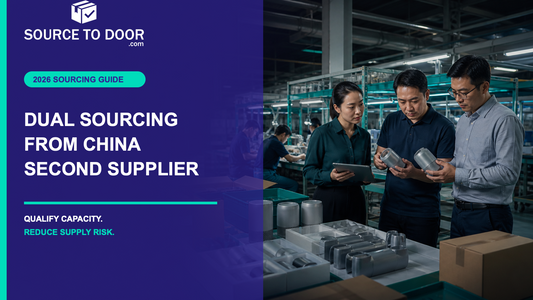 Dual sourcing from China guide for ecommerce brands qualifying a second supplier and reducing supply disruption risk in 2026