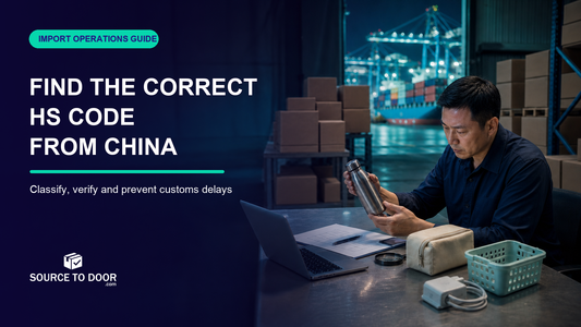 SourceToDoor guide to finding the correct HS code for products imported from China